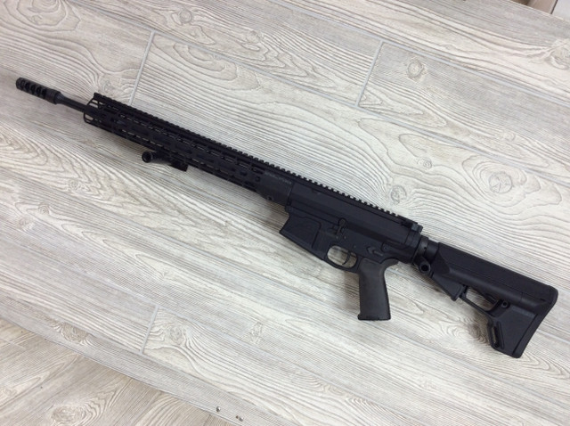 Faxon Match Series Barrels are the pinnacle of value. Manufactured in-house in Cincinnati, Ohio, Faxon barrels are fully stress relieved, air-gauge tested, and 11 degree target crowned to ensure superior accuracy